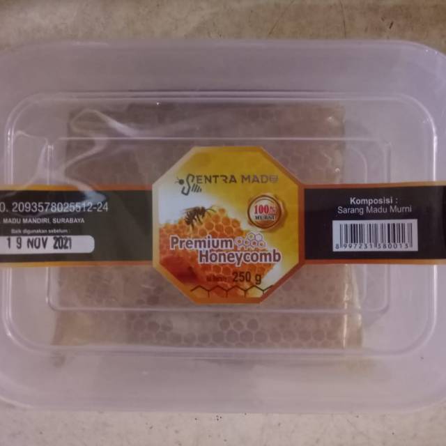 

Premium honey com isi 500gr.merk sentra madu