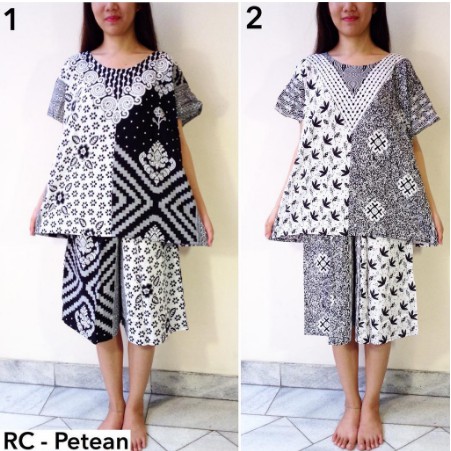Daster Batik Hengky - Kulot Petean / RC (Baju tidur daster murah) Kulot murah Kulot batik murah