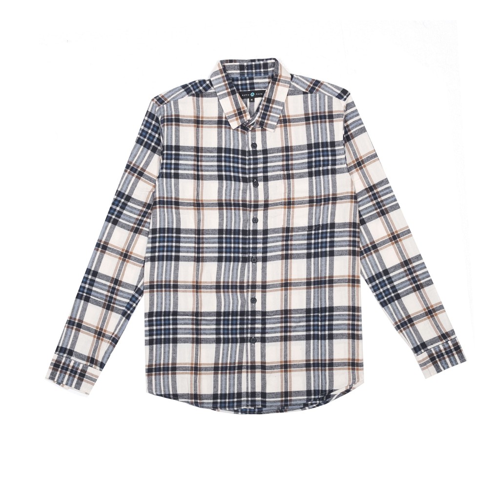 KEMEJA AUTIVFIXIN - KEMEJA FLANNEL - Nacre Flannel Shirt