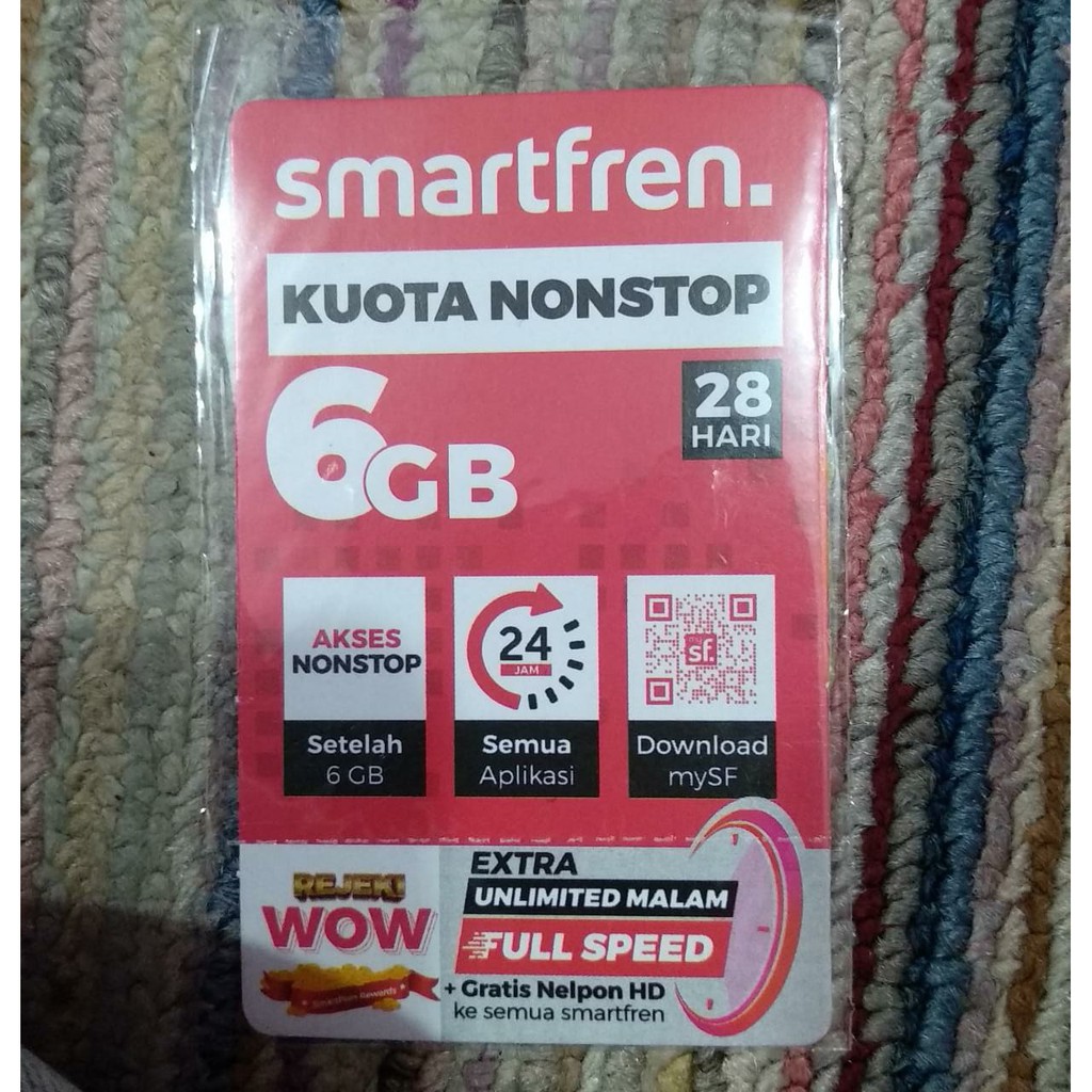 V.Smartfren 6 GB Nonstop