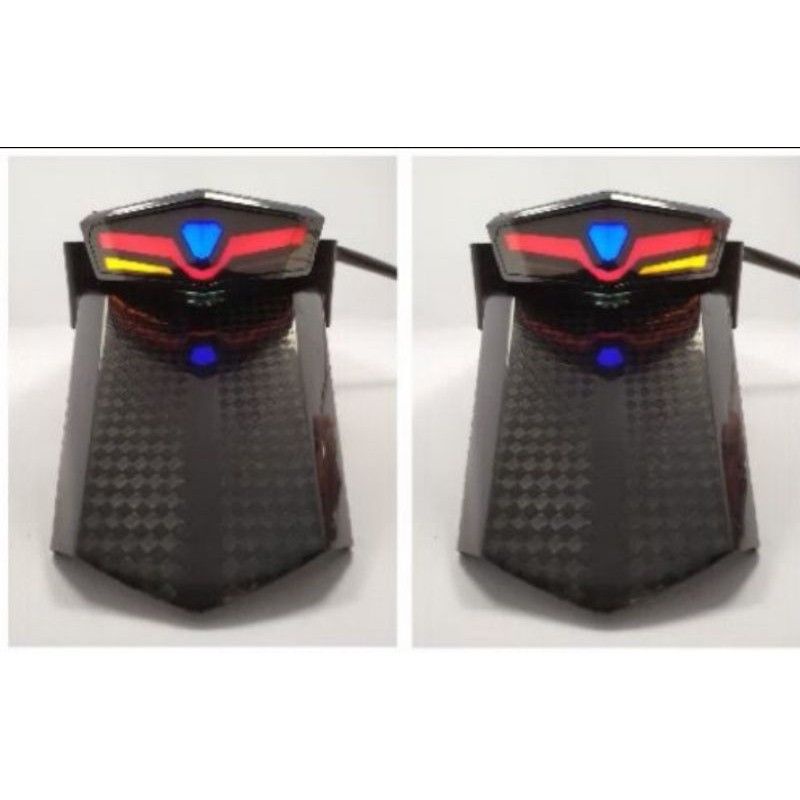 Buntut Spakbor Belakang LED 3in1 Honda CRF 150 XR 150 Lampu Stop LED CRF