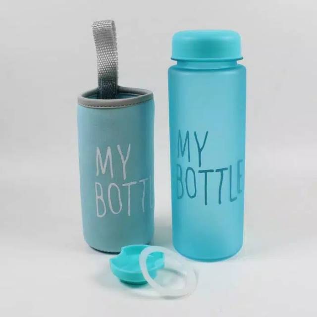 Botol minum MY BOTTLE pouch busa New warna /infused water botol minum plastik