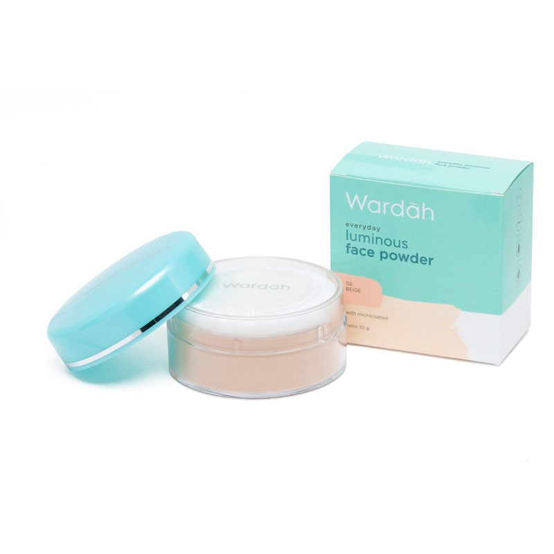 Wardah Everyday Luminous Face Powder 30g | Bedak Tabur