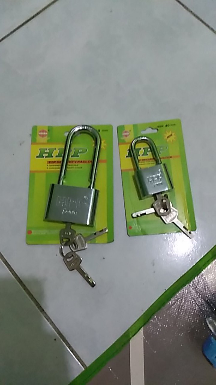 Gembok Putih 60 Mm Leher Panjang Hpp Murah