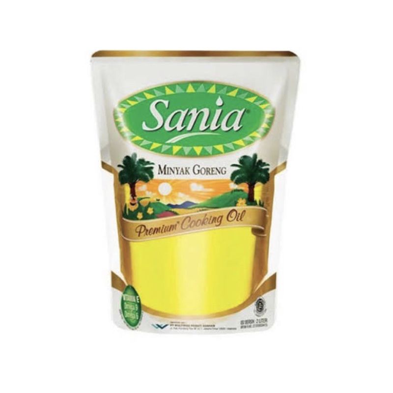 

Minyak goreng Sania 2 liter