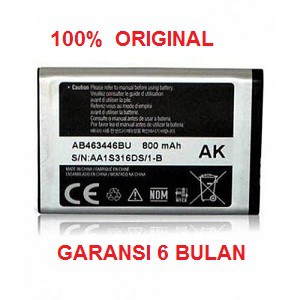 Baterai battery SAMSUNG AB463446BU / B299 Bronx, X200, E3210, Original100%