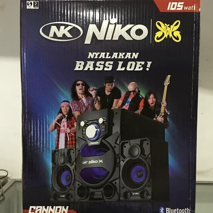 Niko Canon Slank Speaker Aktif Multimedia 105 Watt Dengan Bluetooth