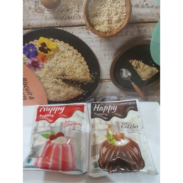 

Happy puddding all varian kemasan 60gr