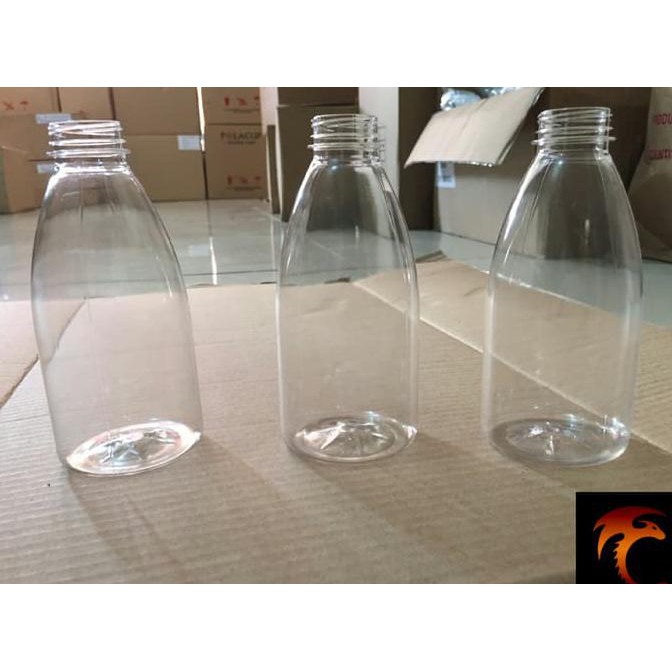 BOTOL CANTIK 350ML | BOTOL PLASTIK UNIK 350ML