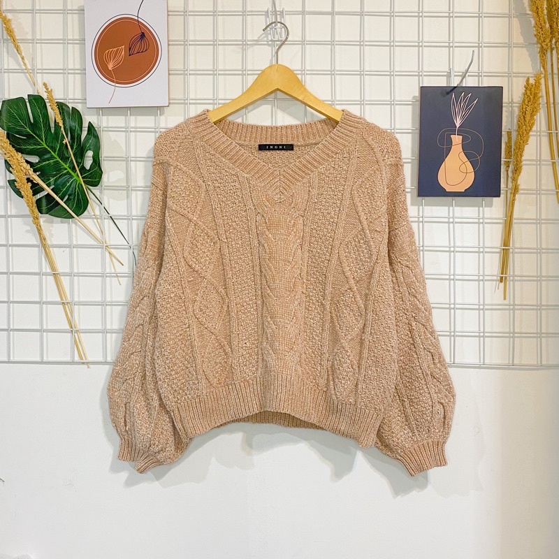 Sweater Balon Velvet Ingni