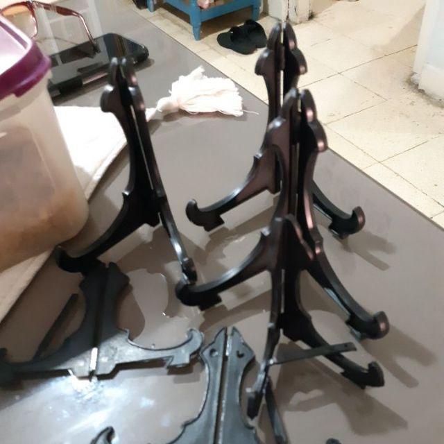 3 Pcs Stand Kaki Penyangga Piring - Kp2bk