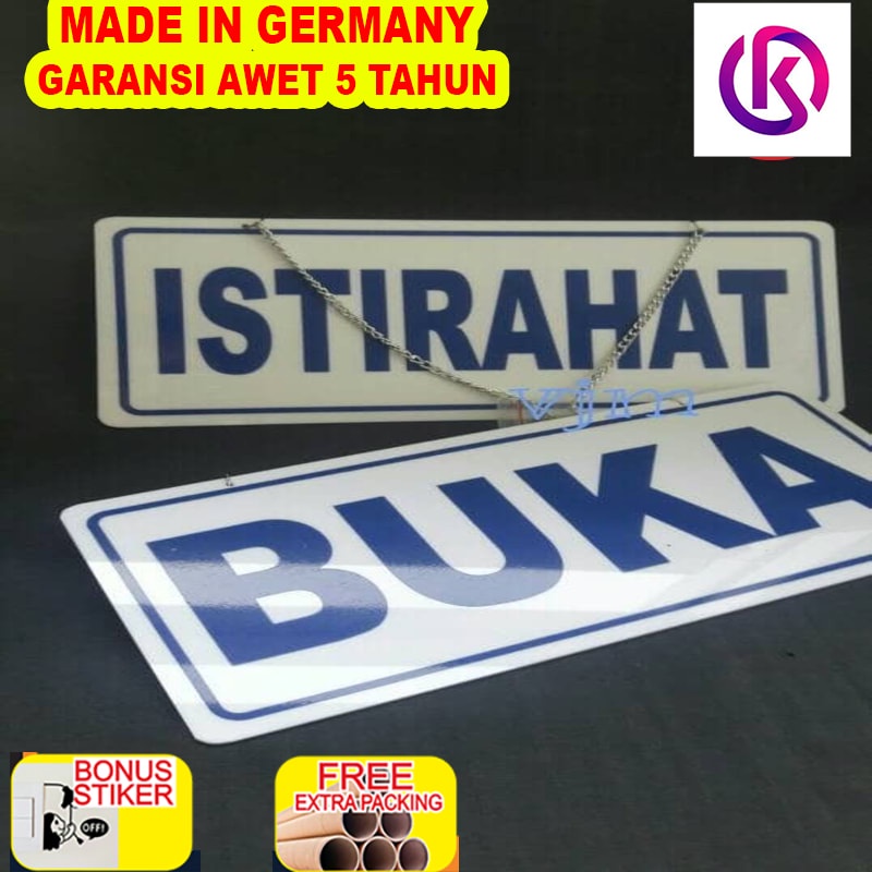 

Terlaris Acrylic buka/istirahat