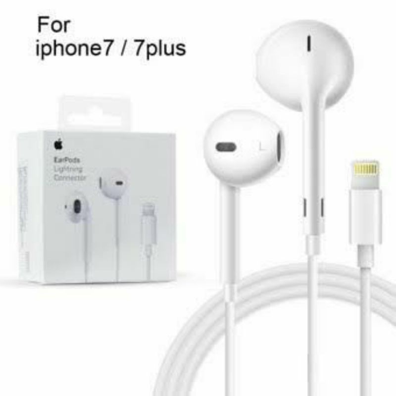 TERMURAH Headset iphone 7 original, ORI