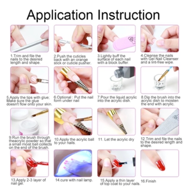 EZ FLOW EZFLOW BUBUK ACRYLIC NAIL ART acrylic powder