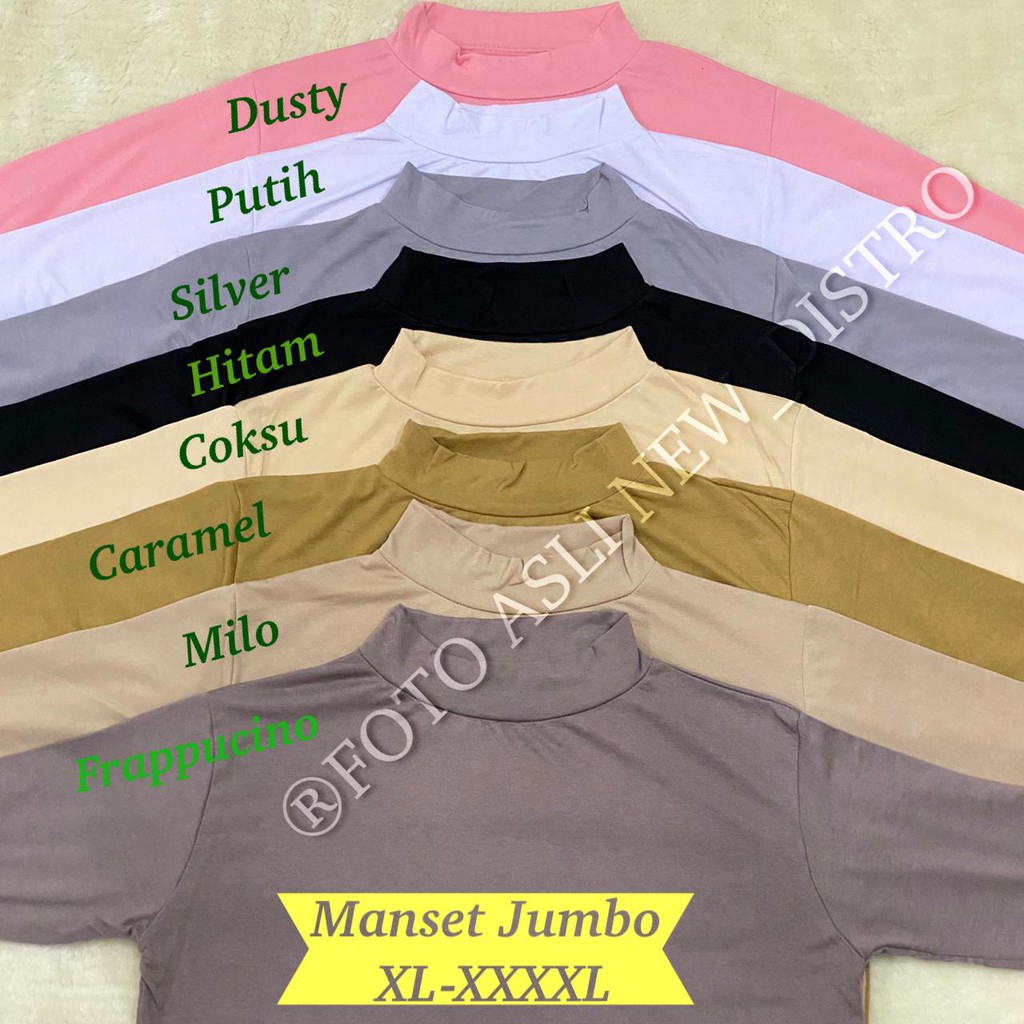 MANSET JUMBO / MANSET BADAN JUMBO / MANSET WANITA MUSLIM PREMIUM JUMBO / MANSET HIJAB