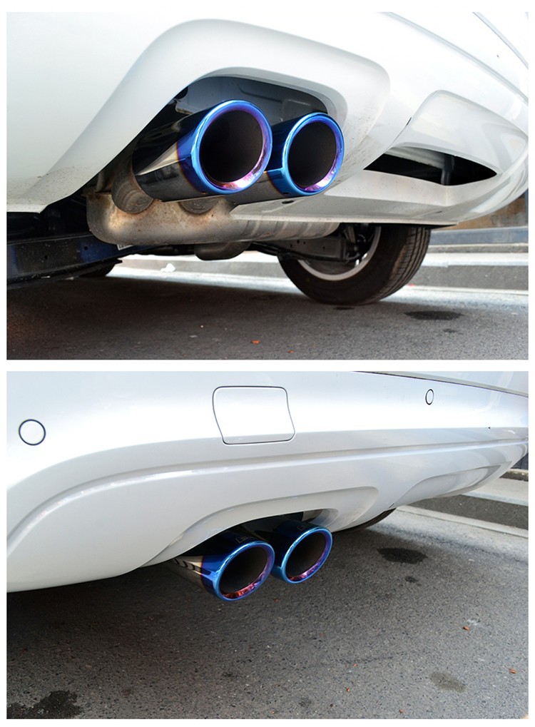 1 Set Pipa Knalpot Bahan Stainless Steel Untuk Audi Q3 Tsi 11-14