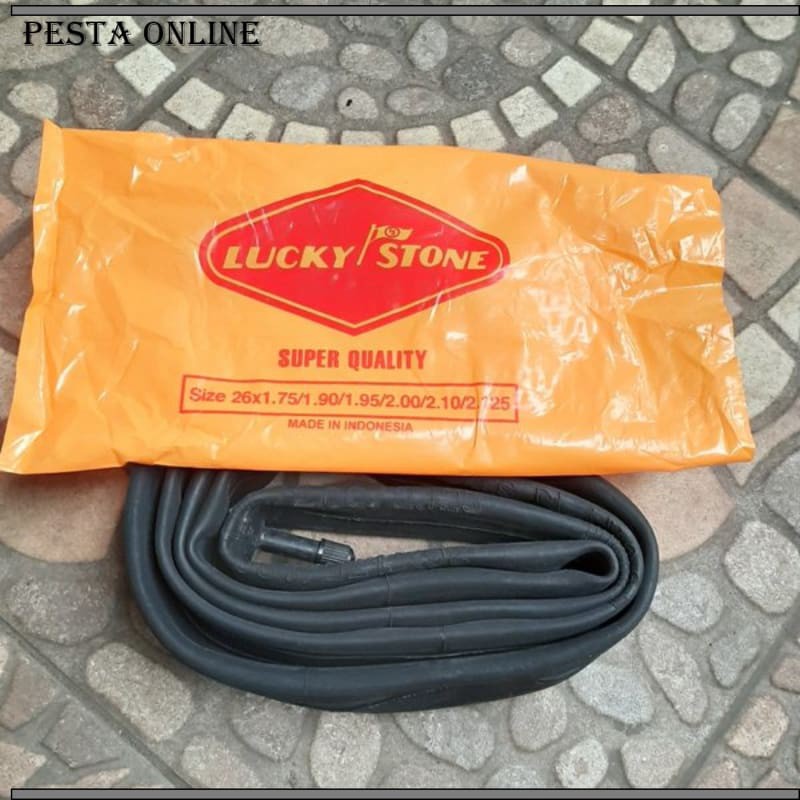 Ban Dalam LUCKY STONE 26 x 1.75 - 2.125 AV pentil motor SEPEDA Buruan