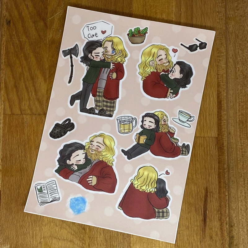 

ThorKi (Thor/Loki) Cut Sticker