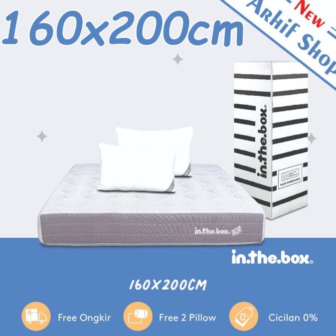 Promo Springbed Inthebox 101 160X200X27 (Queen) Kasur In The Box