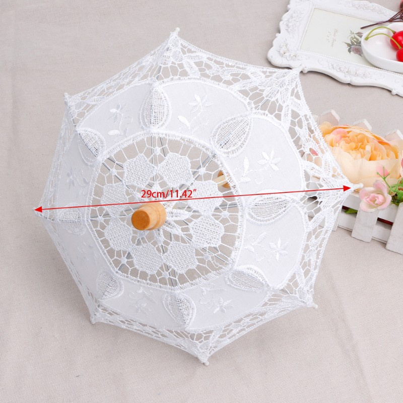 CRE  Newborn Baby Photography Props Lace Umbrella  Infant Studio Shooting Photo Prop