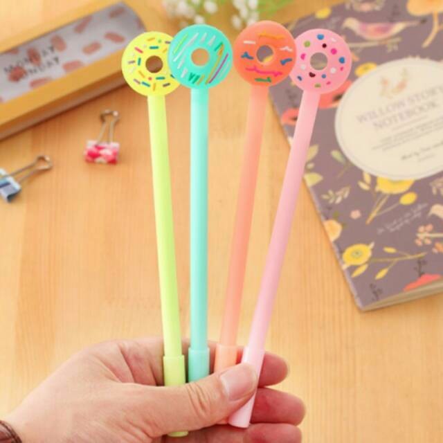 

Pulpen Gel Donat 0.38mm