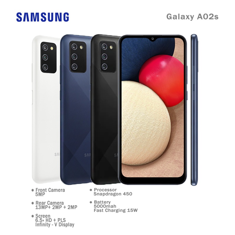 Jual Samsung Galaxy A02S 3/32 | Hp Samsung Galaxy A02S 3/32G | Shopee ...