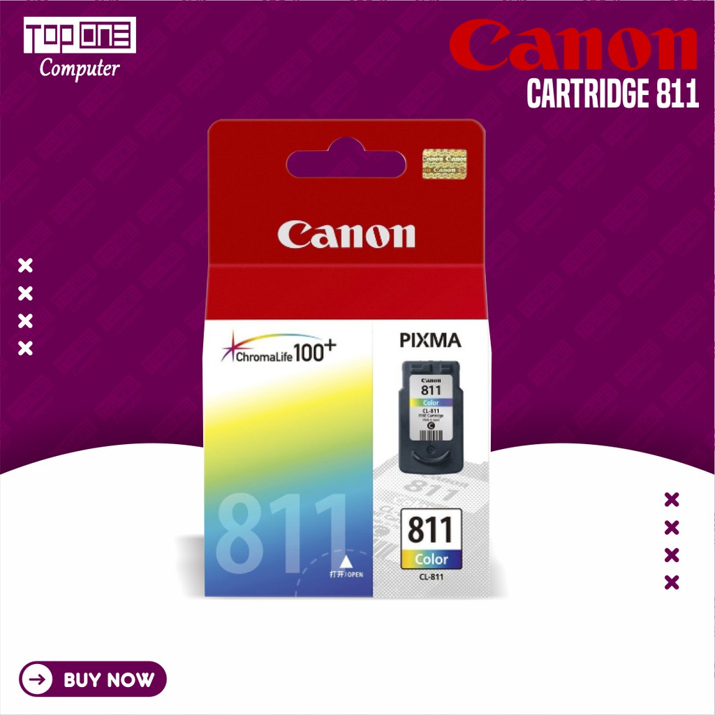 Catridge canon pg811 warna colour / pg810 hitam black untuk printer canon ip2770 mp287 original