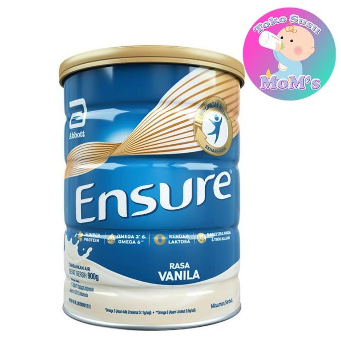 

[COD] Susu ENSURE FOS 900 grm Tin Vanilla / Coklat Susu Nutrisi Dewasa [COD]