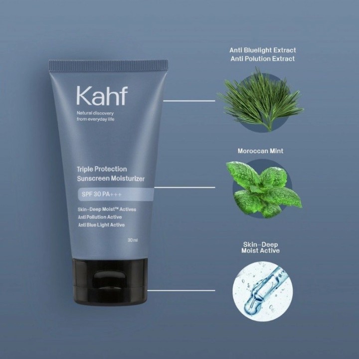 ★ BB ★ Kahf Triple Protection Sunscreen Moisturizer SPF 30 PA+++