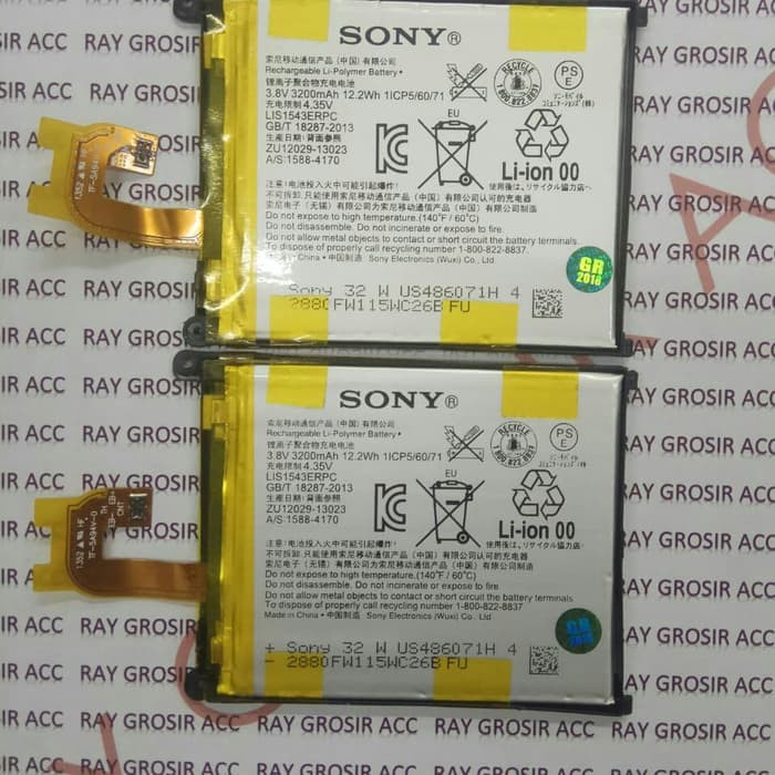 Baterai Original SONY Xperia XPERIA Z2 D6502 D6503 D6543 L50W LIS1543ERPC