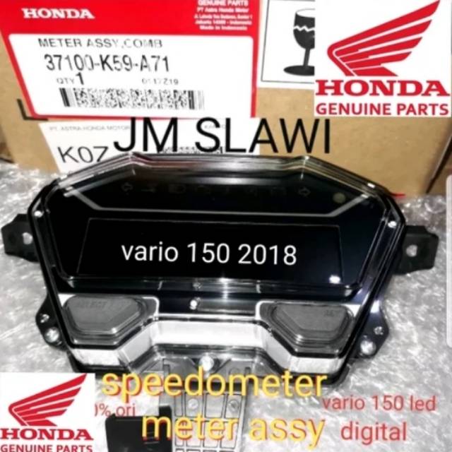 37100-K59-A71, A73 Speedometer assy vario 150 keyless 2018-2021 dealer resmi hgp ori honda ahm