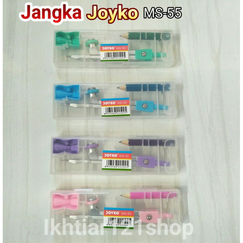 

Grosir Jangka Joyko MS-55 Warna Random Per Pcs Satuan Berkualitas