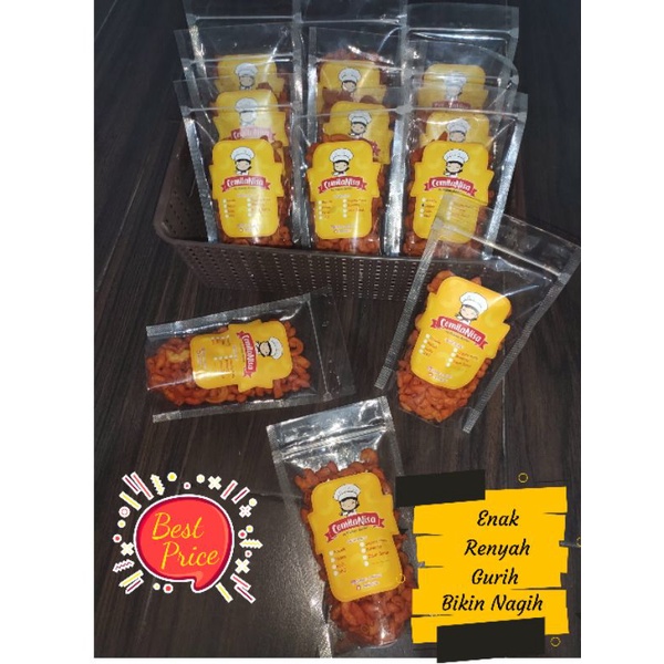 

Makaroni CemilaNisa Makanan ringan enak kemasan 90gr rasa Pedas
