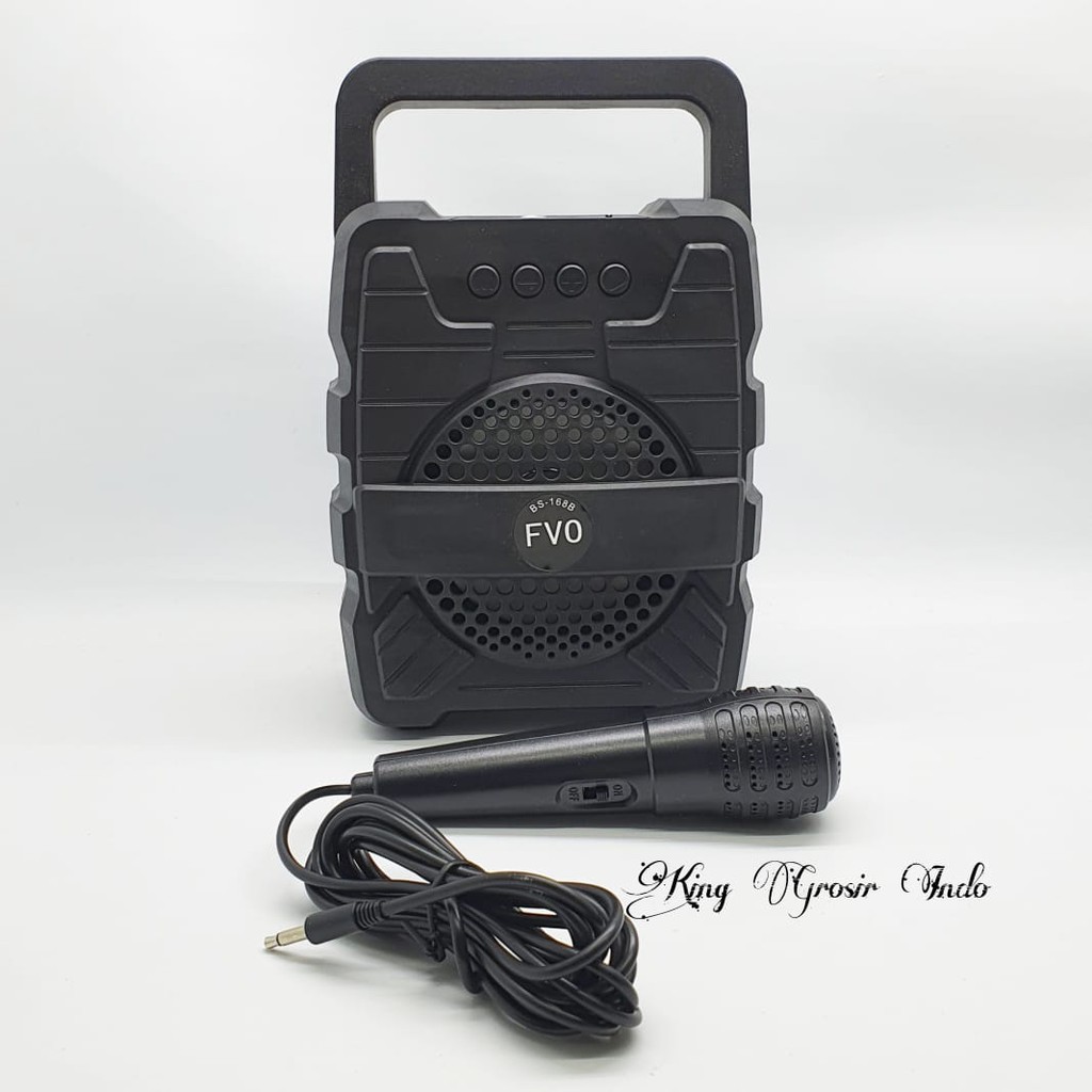 Speaker Bluetooth BS-168B Plus Mic / Speaker Bluetooth BS 168 B Plus Mic