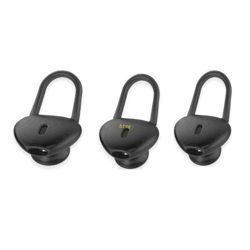 Btsg 3pcs Earbud Silikon Dengan Kait Telinga Untuk Huawei Band b5