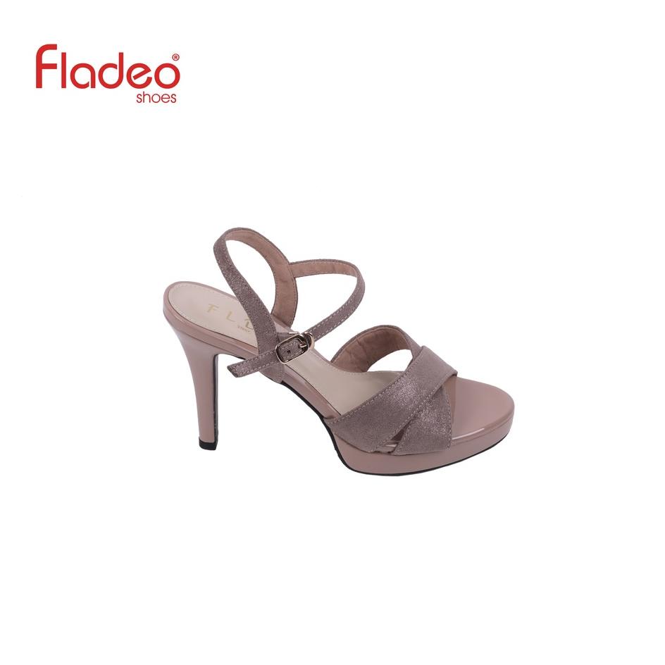 Recomended.. Fladeo B21/LDFH593-2MS/Sandal Heels Tali Wanita [ Stiletto Heels  ]