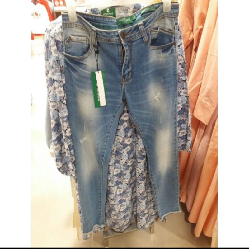 jeans wanita point' one original