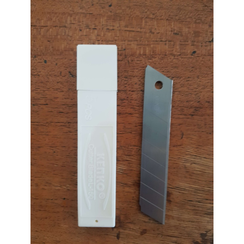 

Isi Pisau Cutter Kenko Besar Refill Isi 5/ Refill Pisau Cutter Besar/ Isi Ulang Kater Besar