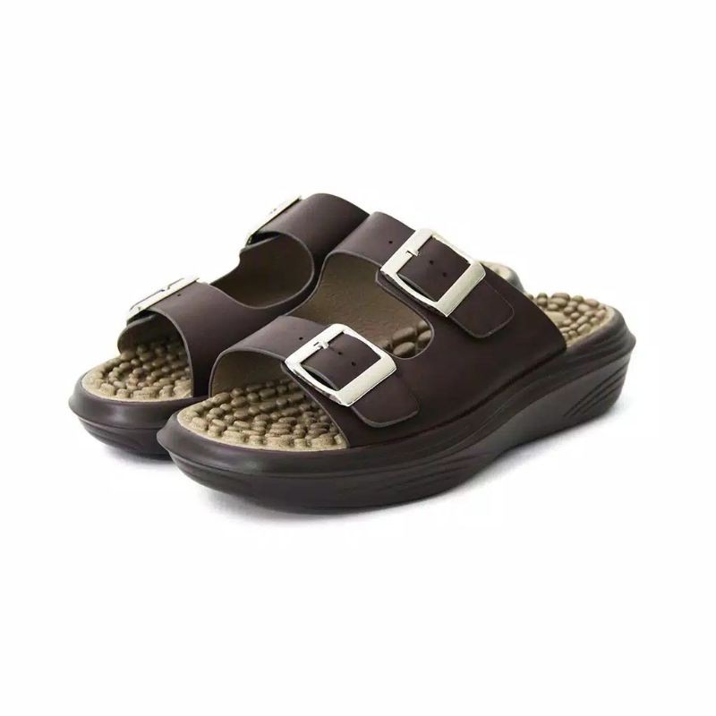 Jaco Kozuii K-walk sandal kesehatan dan replexi original promo spesial-Brown L 42-43