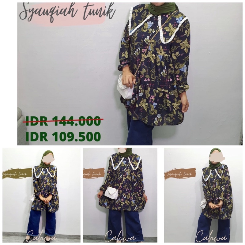 SYAUQIAH tunik shabby