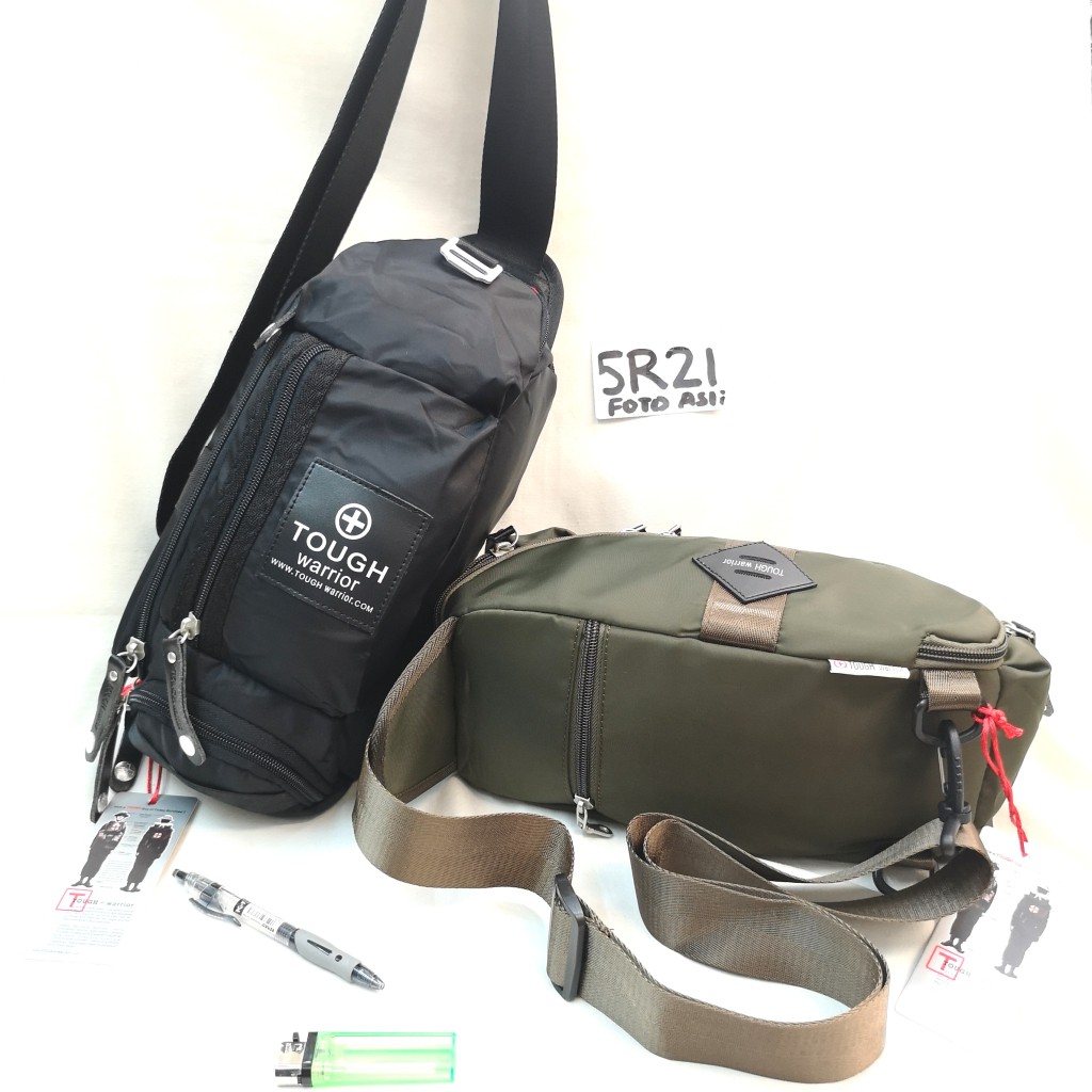 TAS TOUGH WARRIOR 6770 WAISTBAG LIMITED SELEMPANG ORIGINAL TOUGH WARRIOR ARMY SMITH KELLEY STYLE WAISTBAG SLING BAG