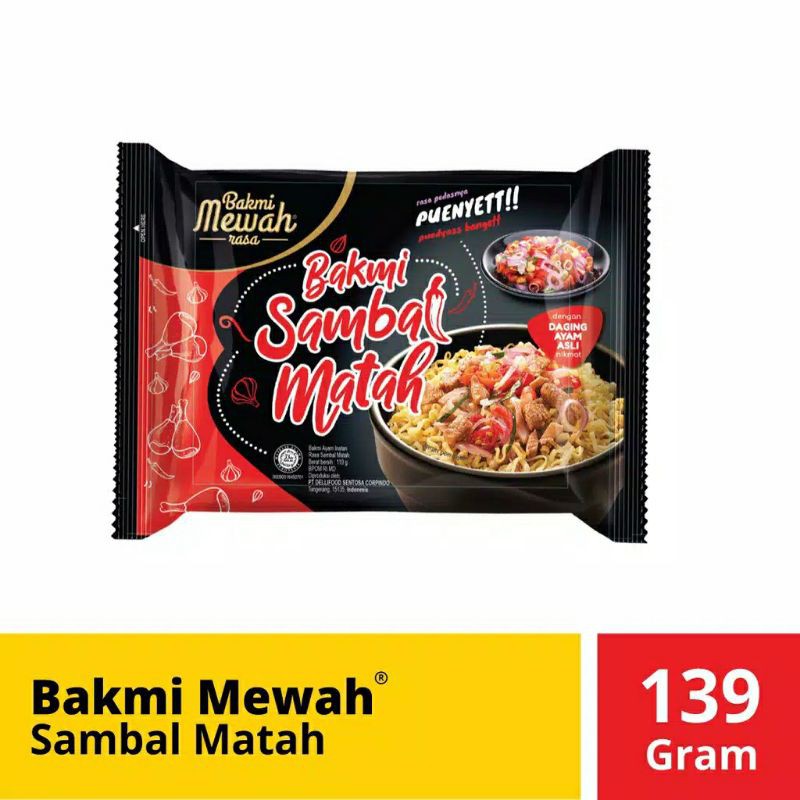 

BAKMI MEWAH SOP BUNTUT/SAMBAL MATAH/BULGOGI