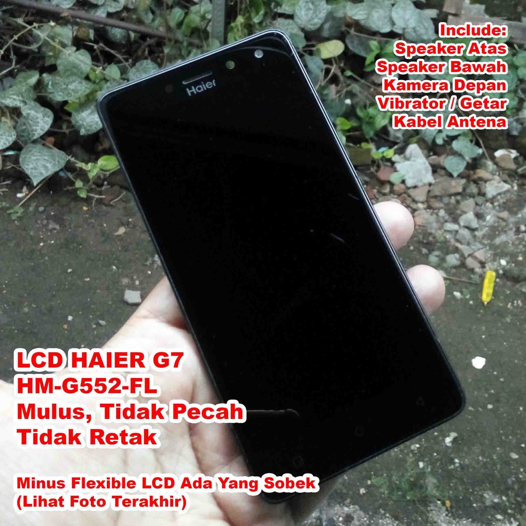 Lcd Haier G7 Hm G552 Fl Hm G552 Fl Minus Flexible Lcd Sobek Shopee Indonesia