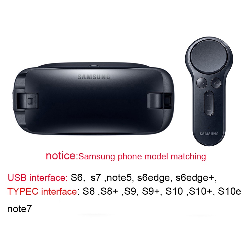 Gear VR 4.0 R323 Virtual Reality Glasses Support Samsung Galaxy S9 S9Plus S8 S8+ S6 S6 Edge S7 S7 Ed