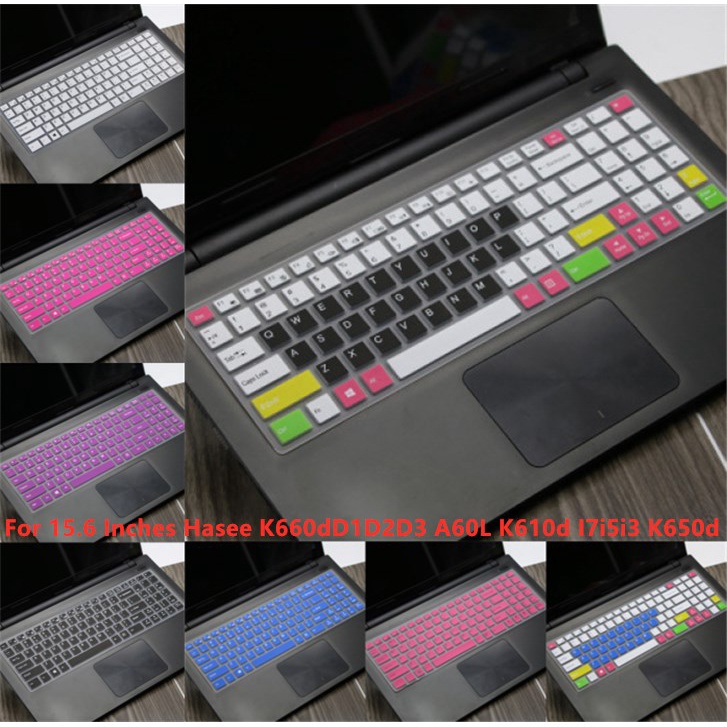 For 15.6 Inches Hasee K660dD1D2D3 A60L K610d I7i5i3 K650d Soft Ultra-thin Silicone Laptop Keyboard Cover Protector