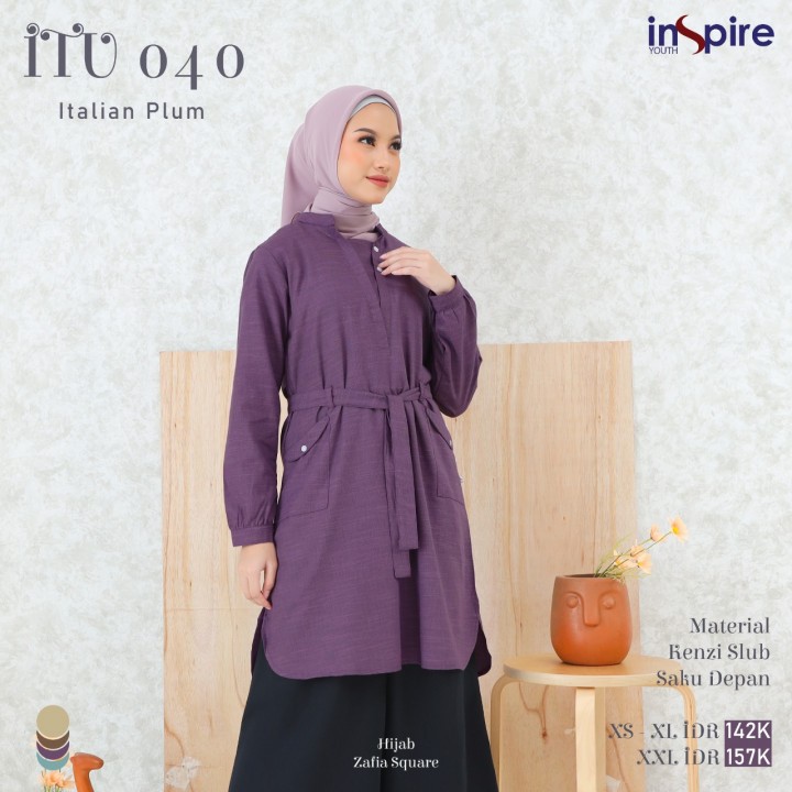 BISA COD - TUNIK ATASAN ITU 040 BY INSPIRE  TUNIK INSPIRE FASHION MUSLIM