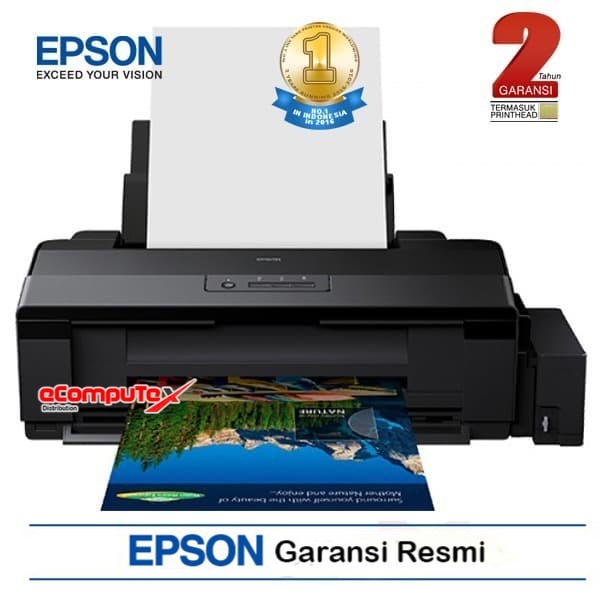 PRINTER EPSON L1800 / PRINTER EPSON L 1800 A3+ Print Photo Print 6 Colour GARANSI RESMI