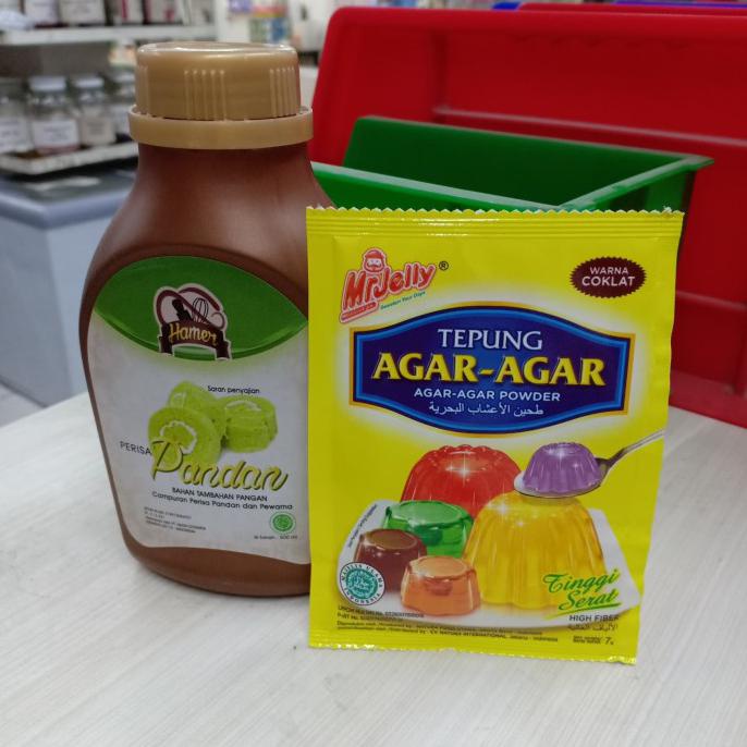 

PERISA PANDAN HAMER 500 ML. GRATIS MRJELLY AGAR 1 SACHET