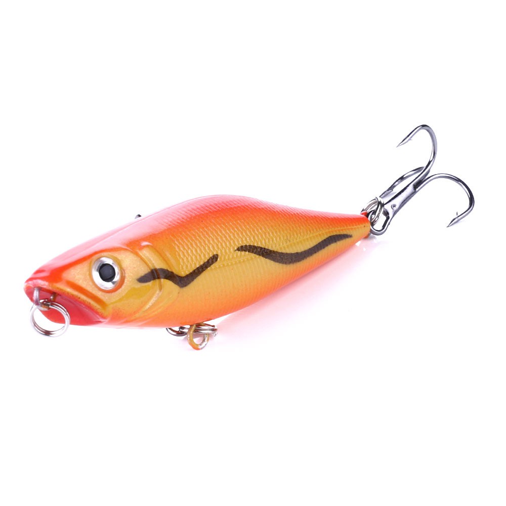 Hengjia 7pcs Umpan Pancing Tiruan Bentuk Ikan 7.5cm 7.5g