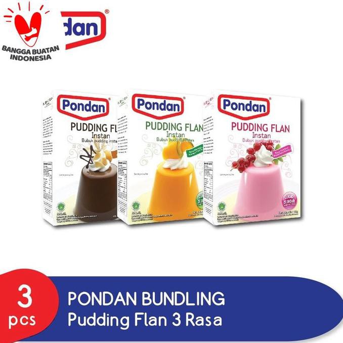 

Tepung Premix Kue Pondan Paket Pudding Flan